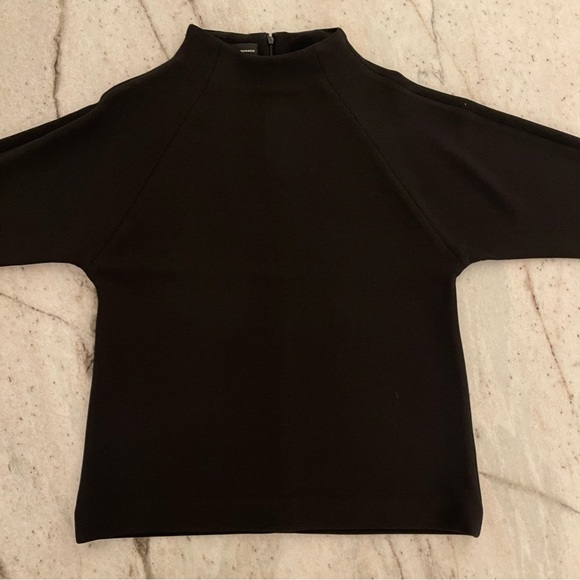 Club Monaco Mock Neck Top - Picture 3 of 7